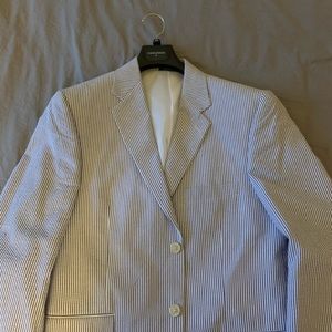 Seersucker Blazer 42S